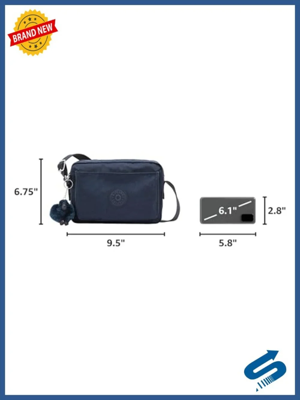 Convertible Crossbody Waist Pack Water Resistant Nylon Lightweight Adjustable